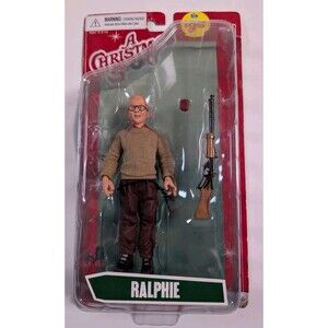 “A Christmas Story” Ralphie Action Figure With Rifle Holiday